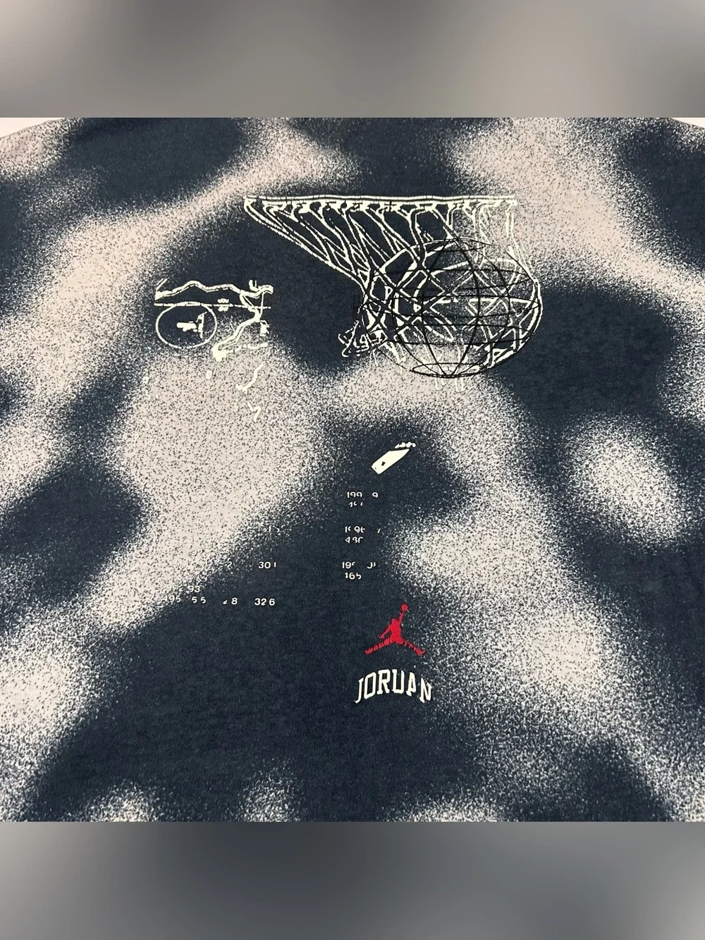 Jordan Sport Anthracite Dark Smoke Gray Graphic Tee Size XL #FB7448-066 Retro